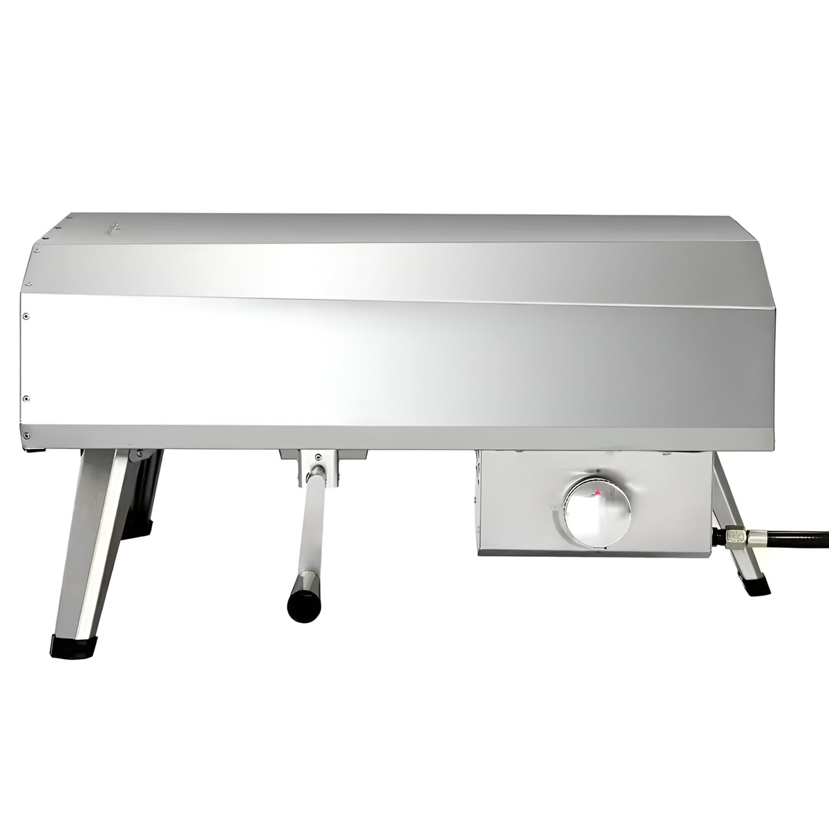 16 In. Propane Pizza Oven, Outdoor Pizza Oven in Stainless Steel, W/Rotating Pizza Stone — product view 8